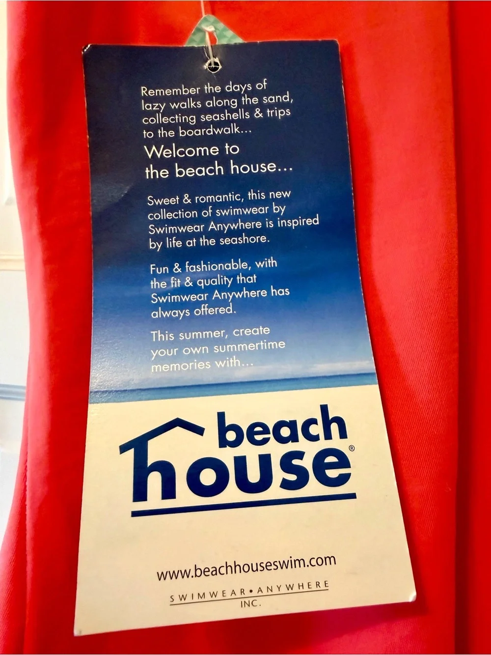 NWT Beach House Coral One Piece Swimsuit Size 8 Ruched Cowl Neck Nordstrom $82